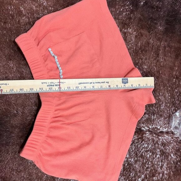 Honeydew Intimates Waffle Knit Lounge Pajama Shorts Coral Medium NWOT - Picture 5 of 13